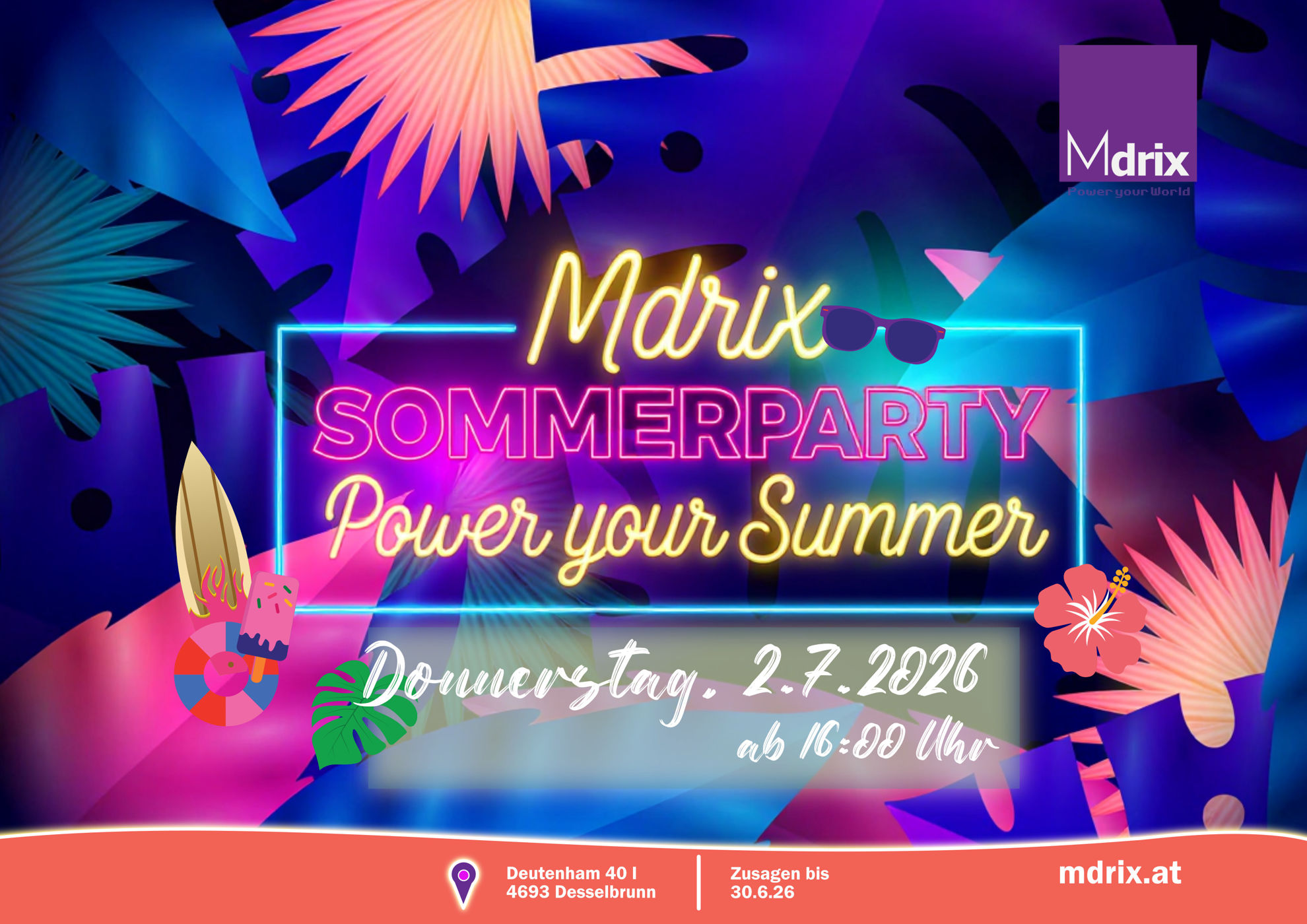 Mdrix SommerParty